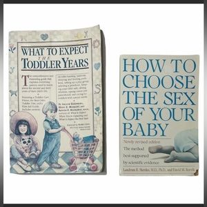 What to Expect Toddler Years Health Books Bundle Set Baby Mother Mom